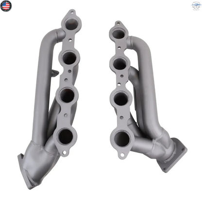 BBK 4006 Shorty Headers Titanium Ceramic 1999-2013 Chevy GMC Truck & SUV 6.0L