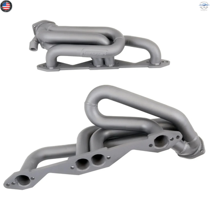 BBK 4007 Shorty Headers Titanium Ceramic 1996-1999 Chevy GMC Truck & SUV 5.0 5.7