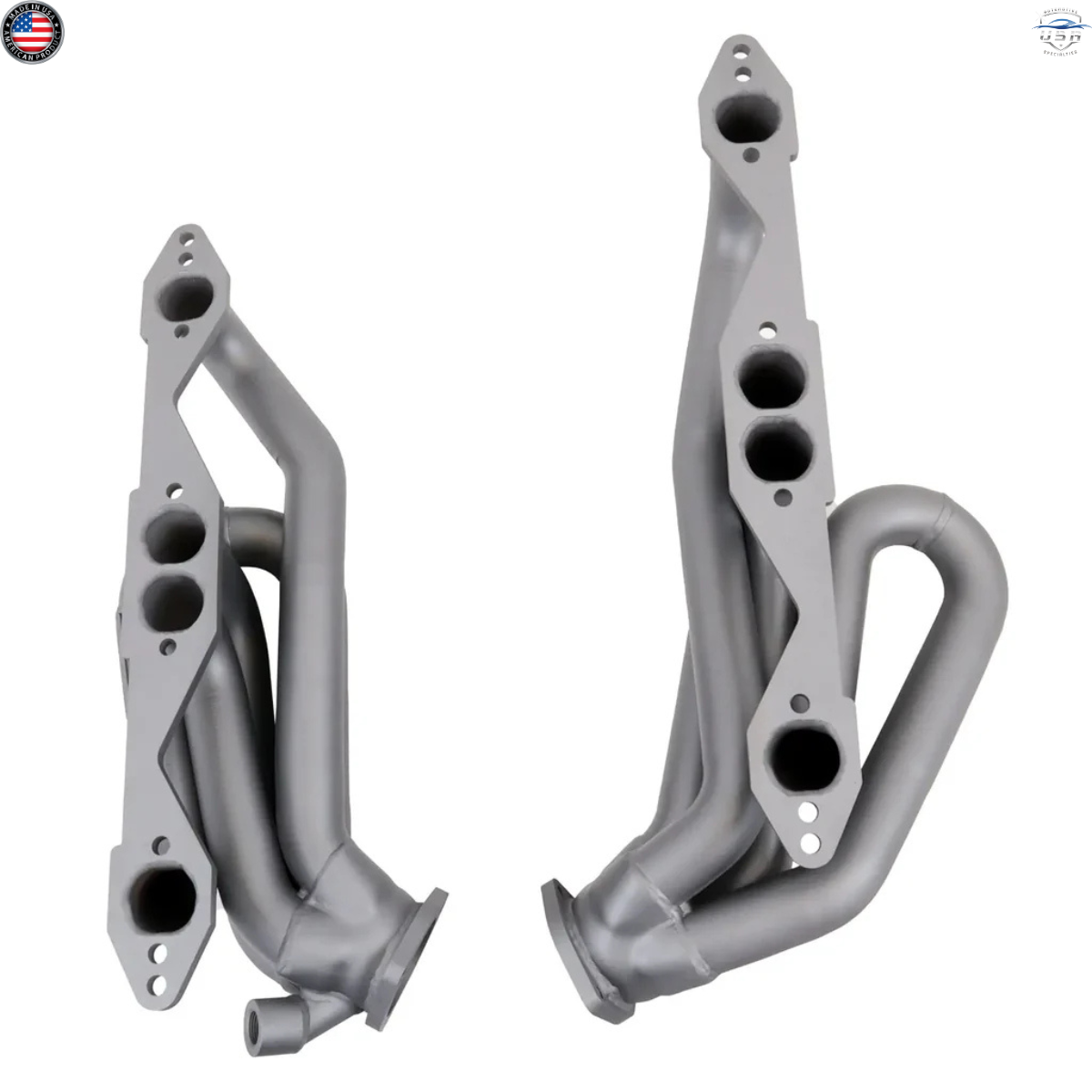 BBK 4007 Shorty Headers Titanium Ceramic 1996-1999 Chevy GMC Truck & SUV 5.0 5.7