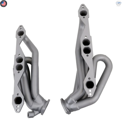 BBK 4007 Shorty Headers Titanium Ceramic 1996-1999 Chevy GMC Truck & SUV 5.0 5.7