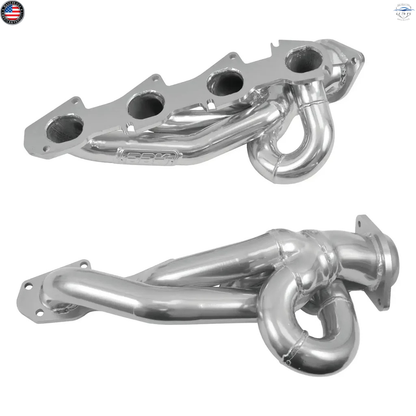 BBK 40140 Polished Shorty Headers 1-3/4 09–18 Ram 1500 HEMI & 19-24 Classic 5.7L