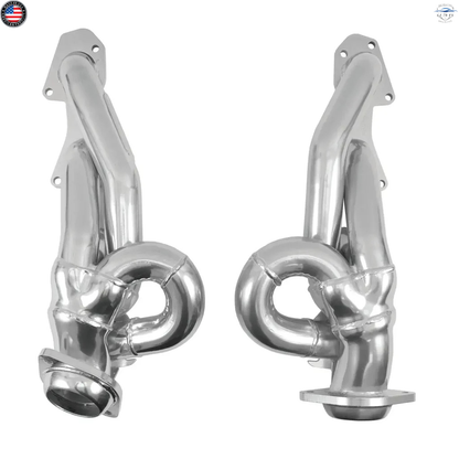BBK 40140 Polished Shorty Headers 1-3/4 09–18 Ram 1500 HEMI & 19-24 Classic 5.7L