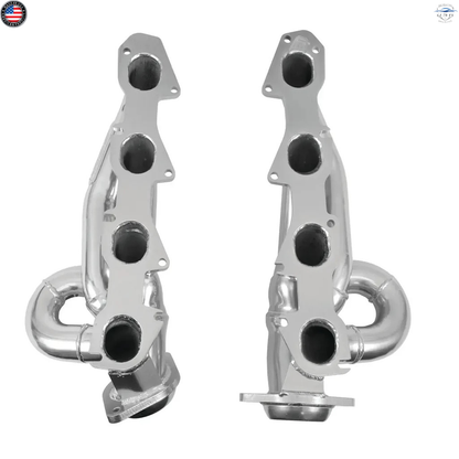 BBK 40140 Polished Shorty Headers 1-3/4 09–18 Ram 1500 HEMI & 19-24 Classic 5.7L