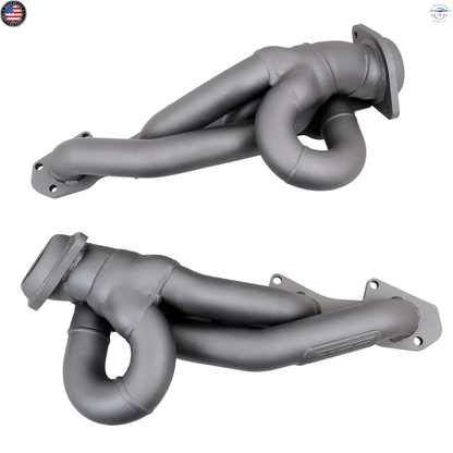 BBK 4014 Shorty Exhaust Headers 5.7L Hemi 09-18 Ram 1500 Titanium Ceramic