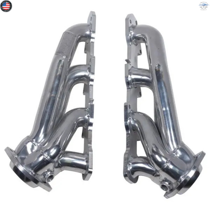 BBK 40280 Shorty Headers 1-3/4 Polished Ceramic 2009-2023 Challenger Charger 5.7L
