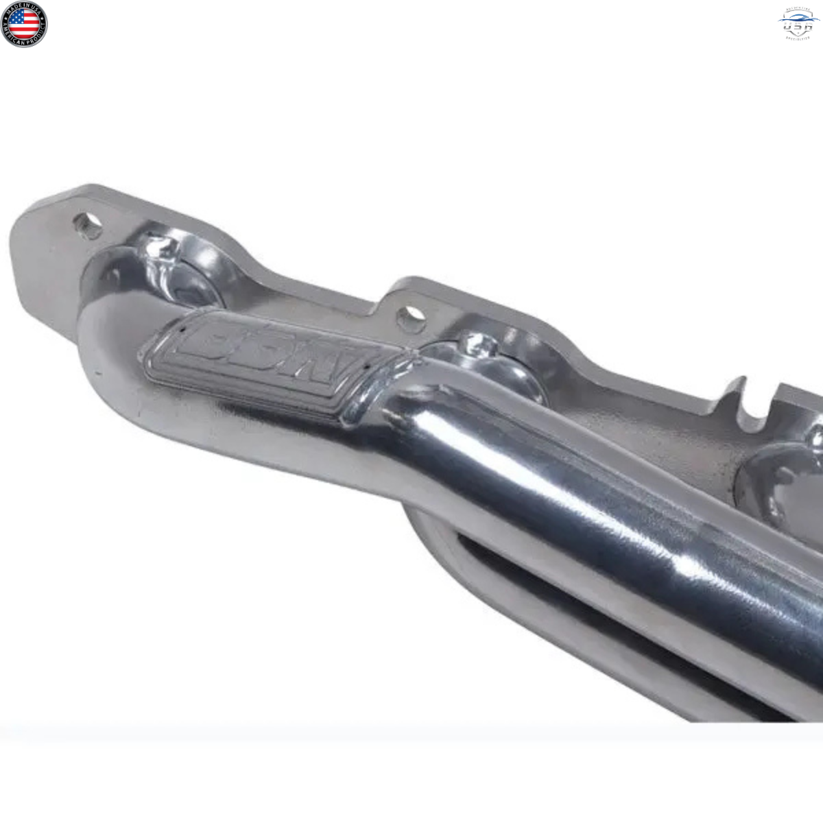 BBK 40280 Shorty Headers 1-3/4 Polished Ceramic 2009-2023 Challenger Charger 5.7L
