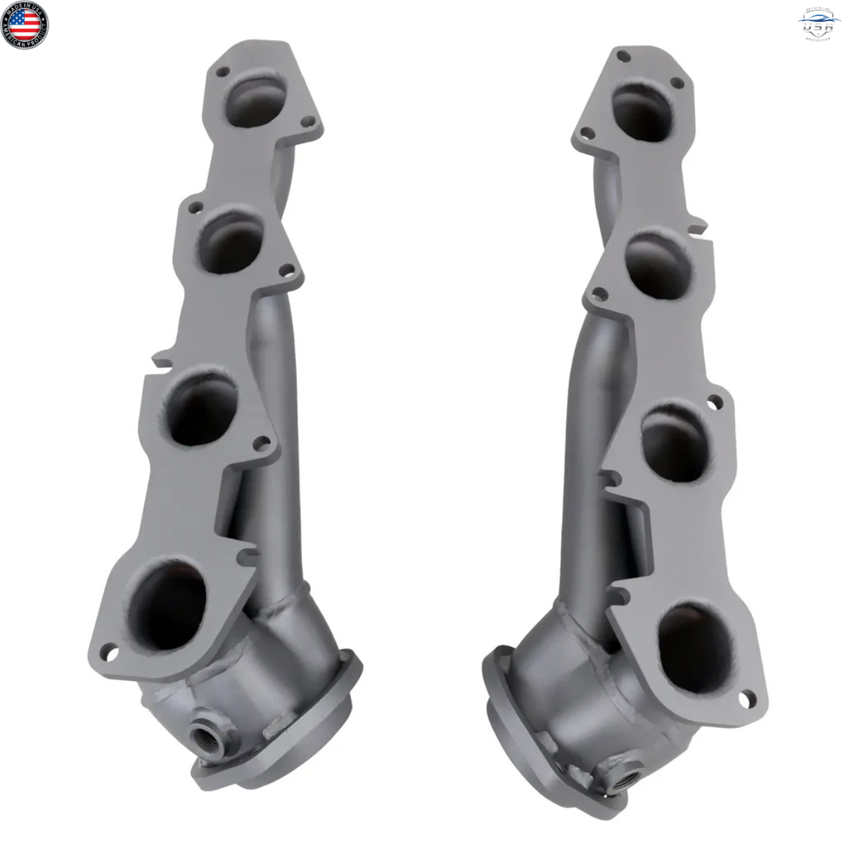 BBK 4028 Shorty Headers 1-3/4 Titanium Ceramic 2009-2023 Challenger Charger 5.7L