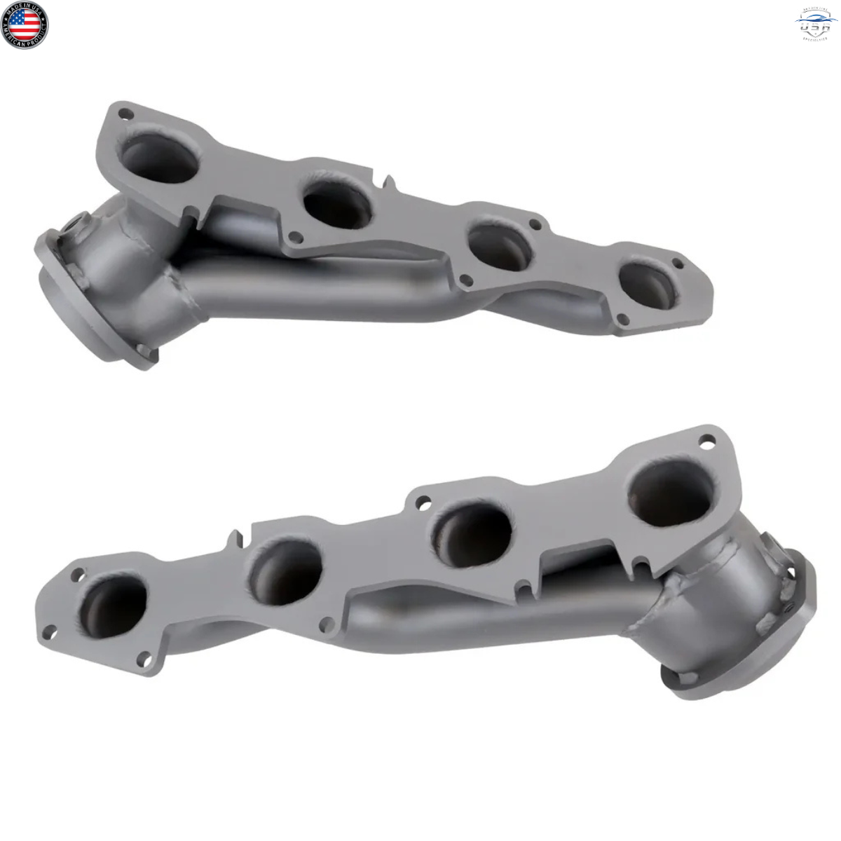 BBK 4028 Shorty Headers 1-3/4 Titanium Ceramic 2009-2023 Challenger Charger 5.7L
