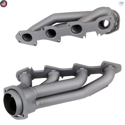 BBK 4028 Shorty Headers 1-3/4 Titanium Ceramic 2009-2023 Challenger Charger 5.7L
