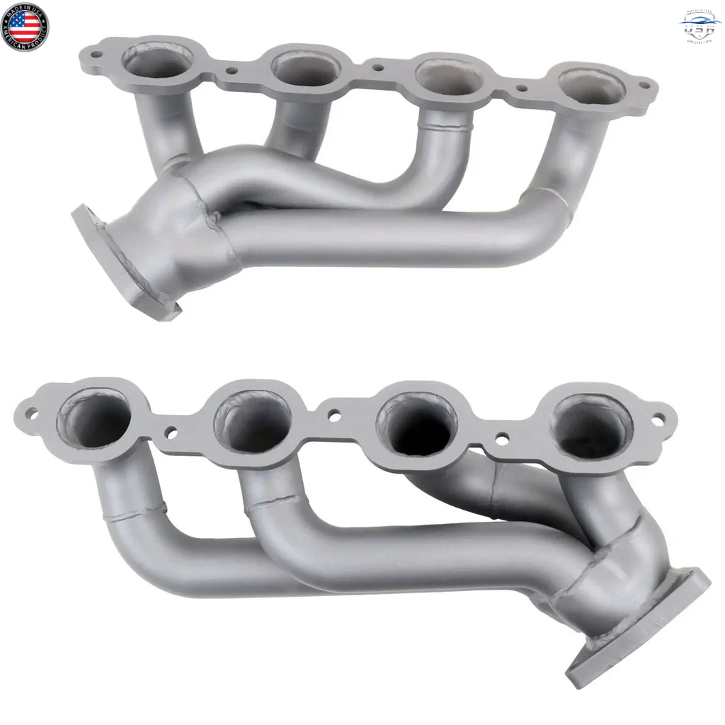 BBK 4047 Shorty Headers 14-18 Chevy GMC Truck 5.3L 6.0L 1-3/4 Titanium Ceramic