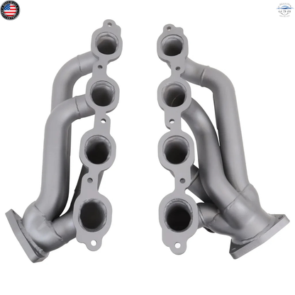BBK 4047 Shorty Headers 14-18 Chevy GMC Truck 5.3L 6.0L 1-3/4 Titanium Ceramic