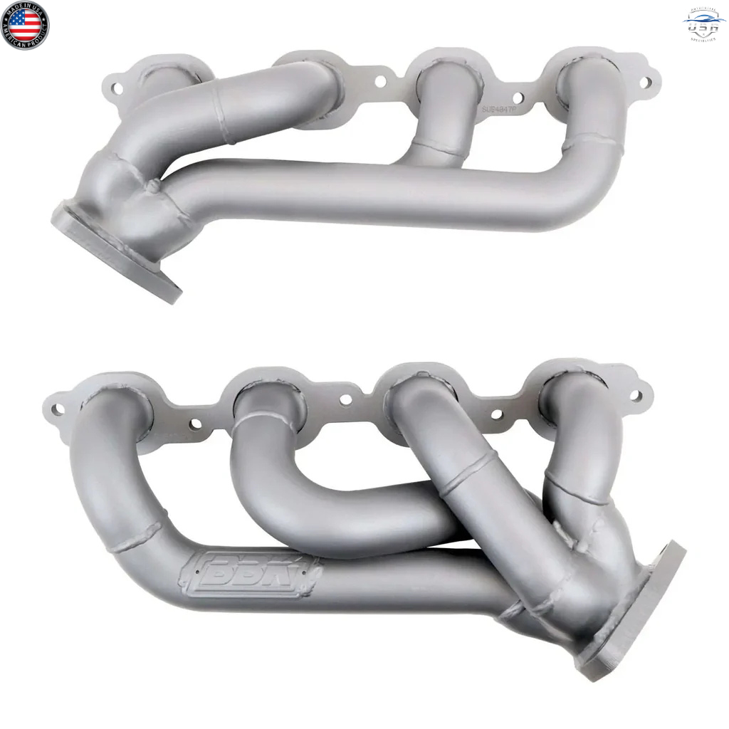 BBK 4047 Shorty Headers 14-18 Chevy GMC Truck 5.3L 6.0L 1-3/4 Titanium Ceramic