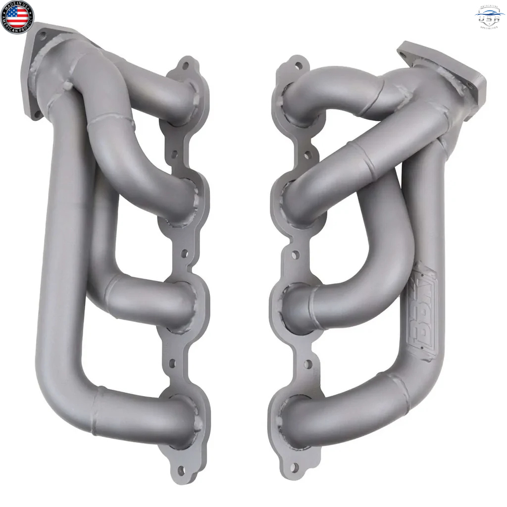 BBK 4047 Shorty Headers 14-18 Chevy GMC Truck 5.3L 6.0L 1-3/4 Titanium Ceramic