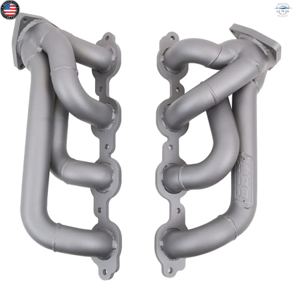 BBK 4047 Shorty Headers 14-18 Chevy GMC Truck 5.3L 6.0L 1-3/4 Titanium Ceramic