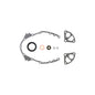 Cometic Gasket Automotive GM 1992-1994 Gen-2 Small Block V8 Timing Cover Gasket Kit; With Gen-1 Optispark Distributor