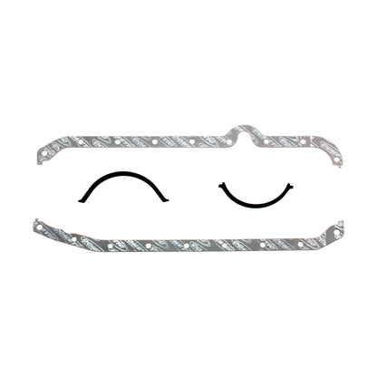 Cometic Gasket Automotive Chevrolet Gen-1 Small Block V8 .094 In Fiber Oil Pan Gasket Kit; Right Side Dipstick; Thin Front Seal