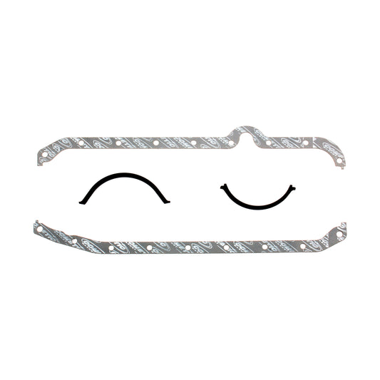 Cometic Gasket Automotive Chevrolet Gen-1 Small Block V8 .094 In Fiber Oil Pan Gasket Kit; Right Side Dipstick; Thin Front Seal