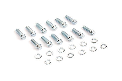 Cometic Gasket Automotive Intake Manifold Bolts 3/8 - 16 X 1 In; Grade 8 Zinc Plated