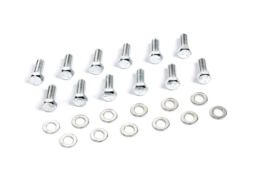 Cometic Gasket Automotive Intake Manifold Bolts 3/8 - 16 X 1 In; Grade 5 Zinc Plated