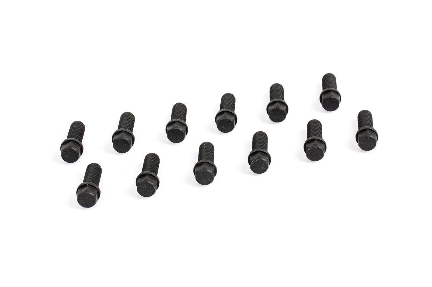 Cometic Gasket Automotive Header Bolts 3/8 - 16 X 1 In; Grade 5 Black Oxide Finish With Compact Hex Head