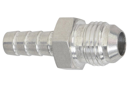 ICT Billet F06AN312BA-A Straight AN to Hose Barb -6 AN to 5/16 in.