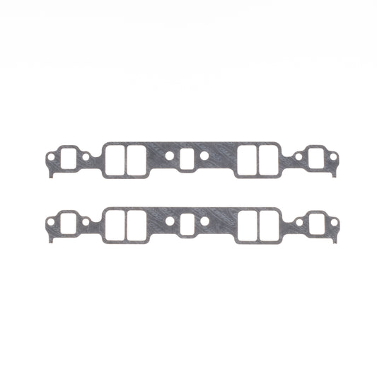 Cometic Gasket Automotive Chevrolet Gen-1 Small Block V8 .020 In Fiber Intake Manifold Gasket Set; 1.245 In X 1.980 In Rectangle Port; 23 Degree Heads; With Exhaust Crossover