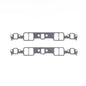 Cometic Gasket Automotive Chevrolet Gen-1 Small Block V8 .047 In Fiber Intake Manifold Gasket Set; 1.245 In X 1.980 In Rectangle Port; 23 Degree Heads; With Exhaust Crossover