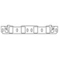 Cometic Gaskets - Ford Windsor Intake Manifold Gasket Set - C15649-060