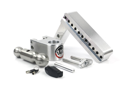 180 Hitch Stainless Steel Ball 8" Drop Hitch With 2" Shank