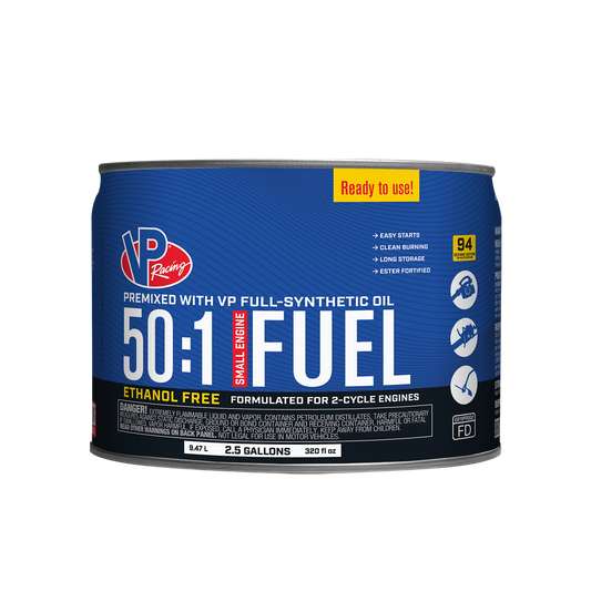 VP 50:1 FUEL 2.5 GAL PAIL