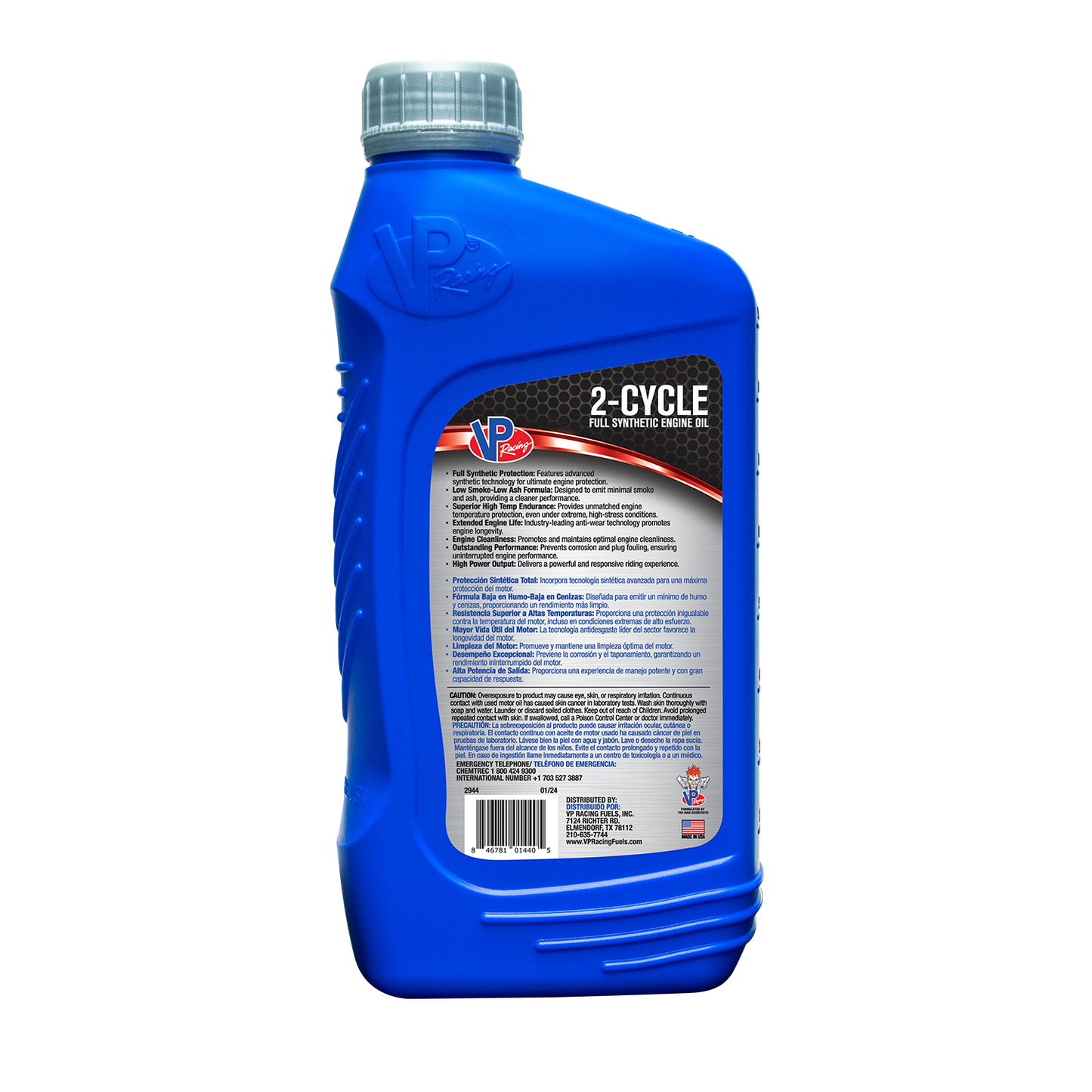 VP Powersports 2T Semi-Synthetic Engine Oil QT