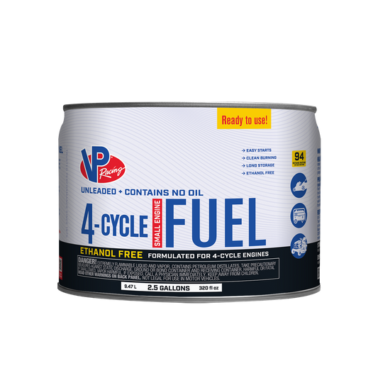 VP 4 CYCLE FUEL 2.5 GAL PAIL