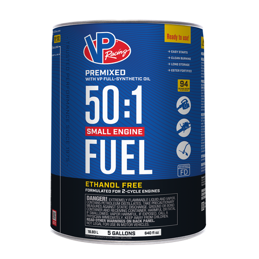 50:1 Premixed Small Engine Fuel 5 Gallon Pail