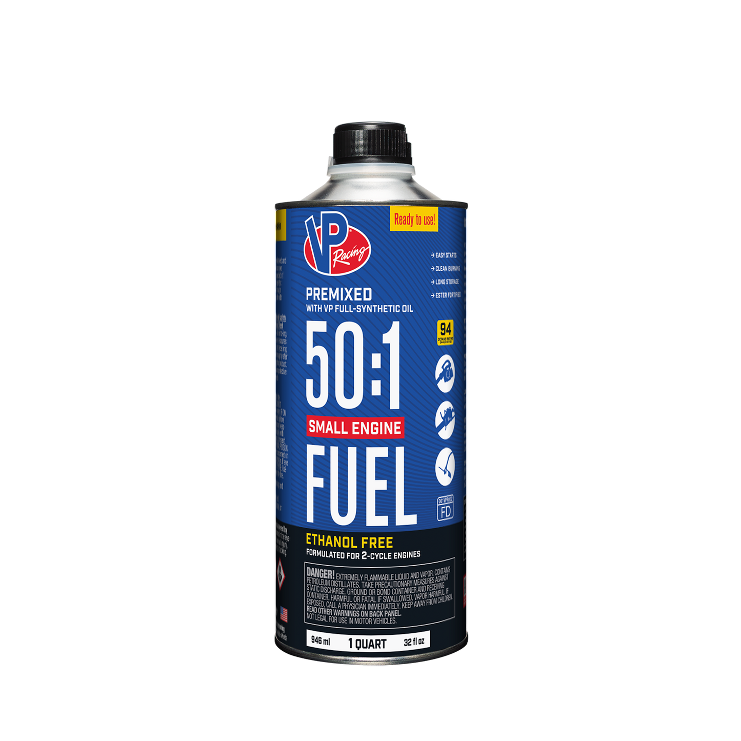 50:1 Premixed Small Engine Fuel Qt