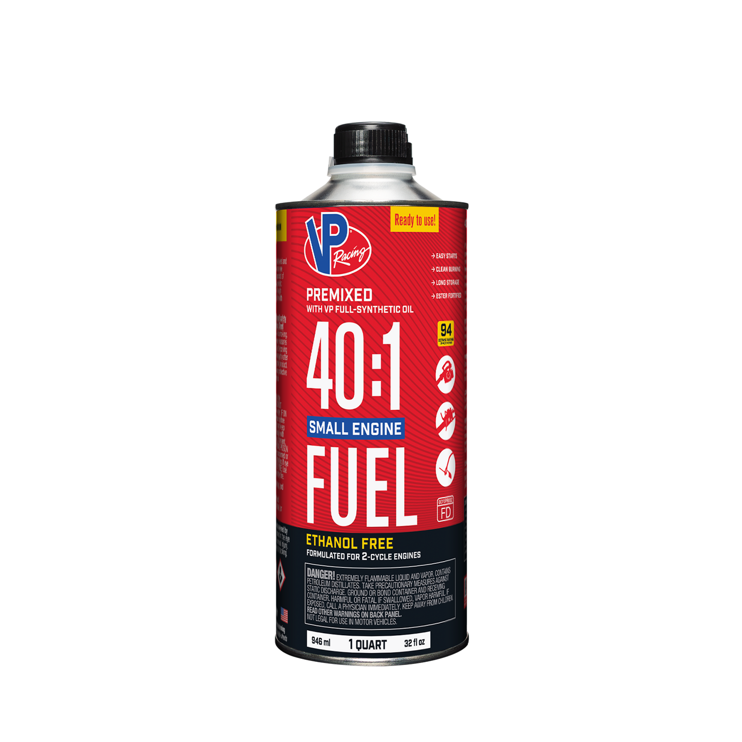 40:1 Premixed Small Engine Fuels Qt