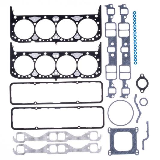 Cometic Gasket Automotive Chevrolet 350/400 Gen-1 Small Block V8 Top End Gasket Kit; 4.165 In Bore; .066 In MLS Cylinder Head Gasket; With Carburetor; With All Steam Holes
