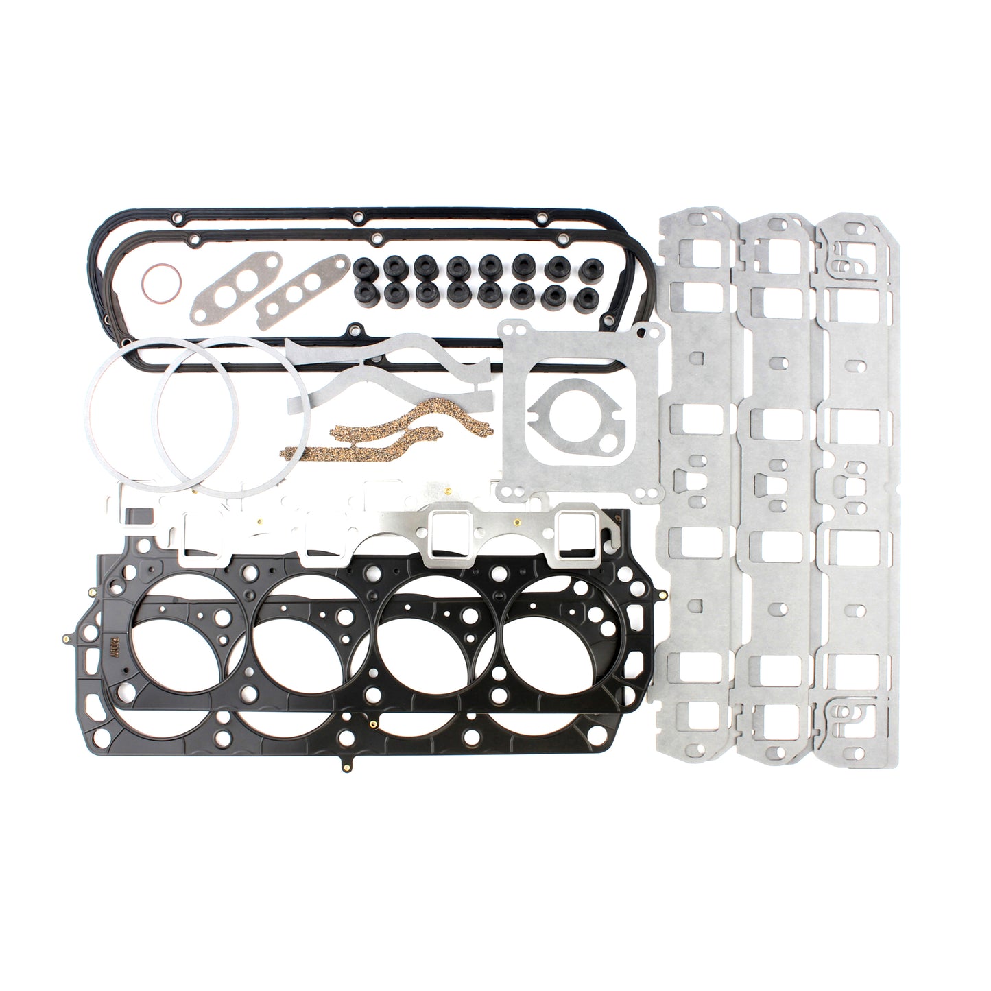 Cometic Gasket Automotive Ford 351W Windsor Top End Gasket Kit; 4.100 In Bore; .040 In MLS Cylinder Head Gasket; With Carburetor