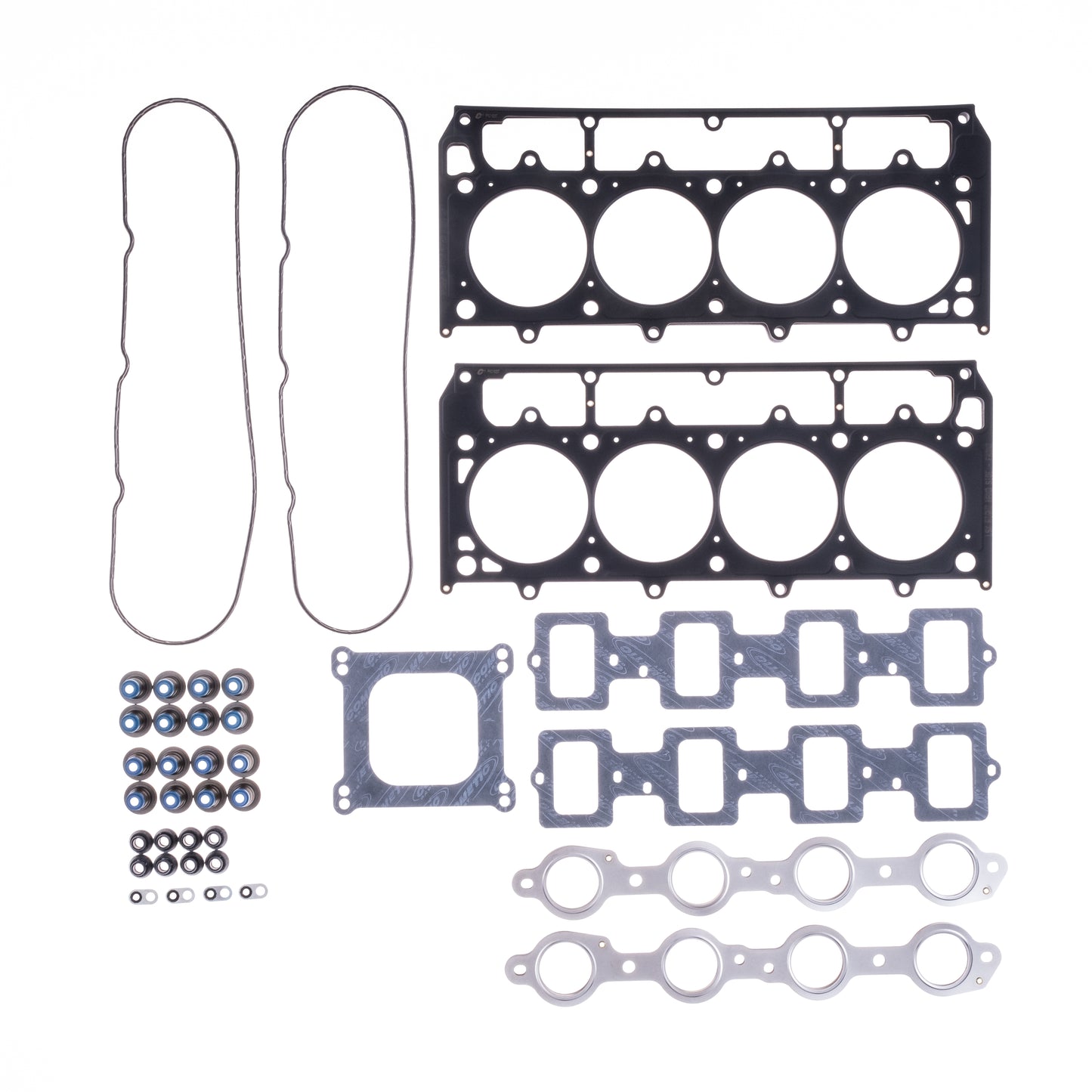 Cometic Gasket Automotive GM LSX Gen-4 Small Block V8 Top End Gasket Kit; 4.155 In Bore; .051 In MLS Cylinder Head Gasket; With Carburetor