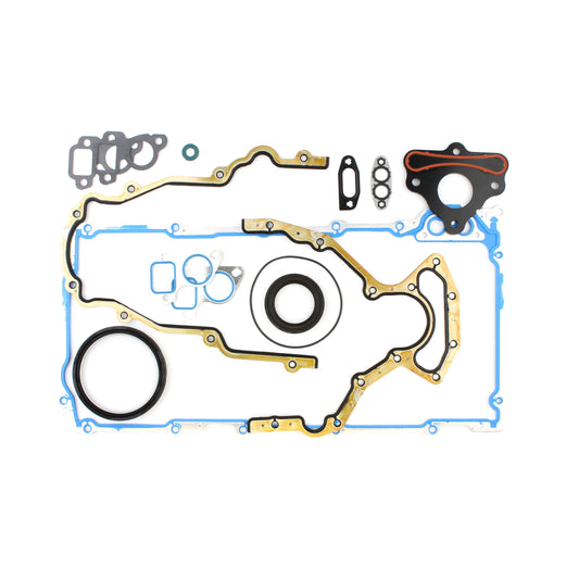 Cometic Gasket Automotive GM LS Gen-3/4 Small Block V8 Bottom End Gasket Kit; With Recessed Cam Plate Bolts