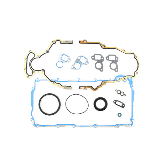 Cometic Gasket Automotive GM LS Gen-3/4 Small Block V8 Bottom End Gasket Kit; With Flat Mount Cam Plate Bolts