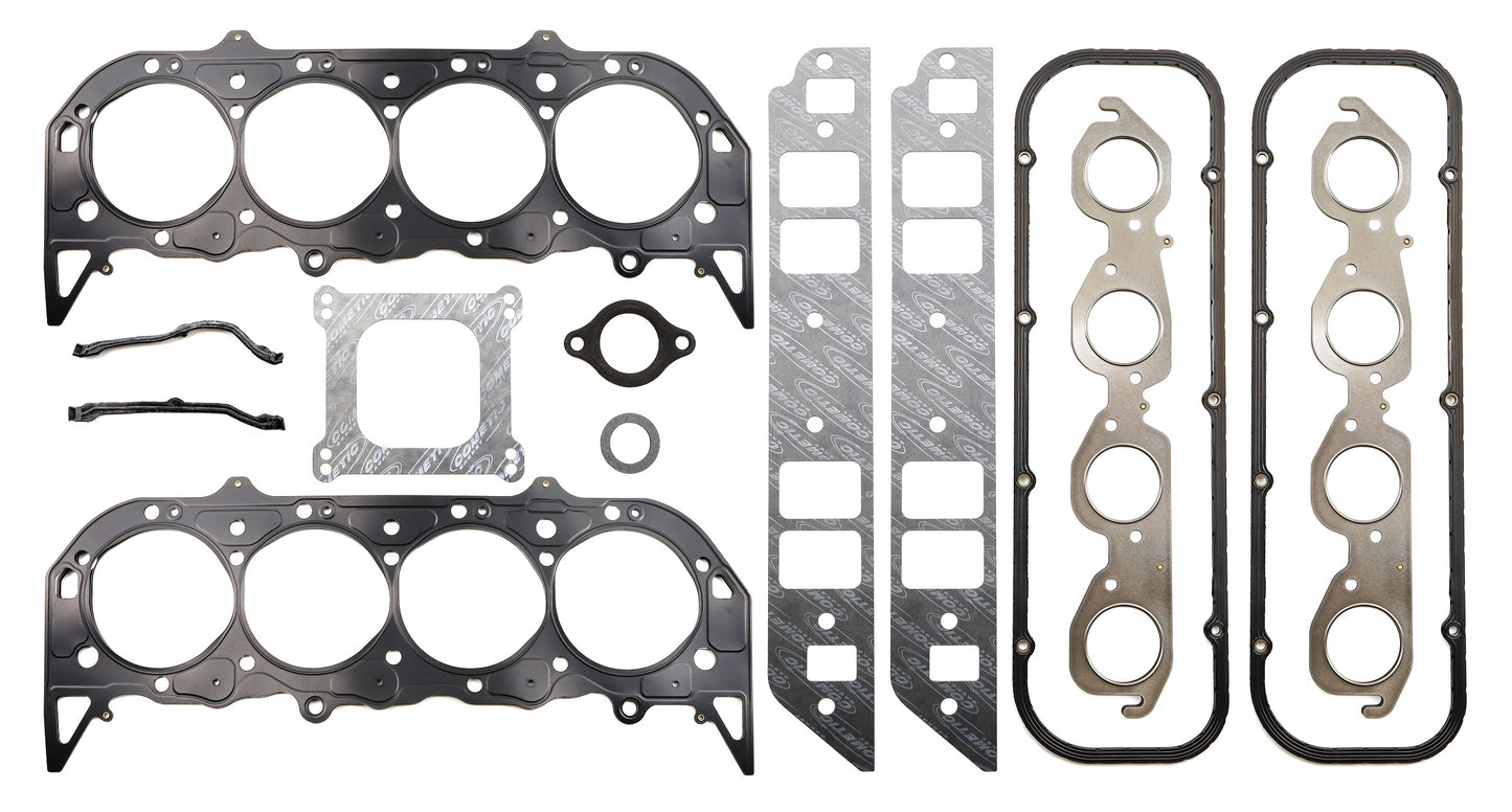 Cometic Gasket Automotive GM Gen-5/6 454 Big Block V8 Top End Gasket Kit; 4.375 In Bore .040 In MLS Cylinder Head Gasket; With Gen-4 Rectangular Port Heads