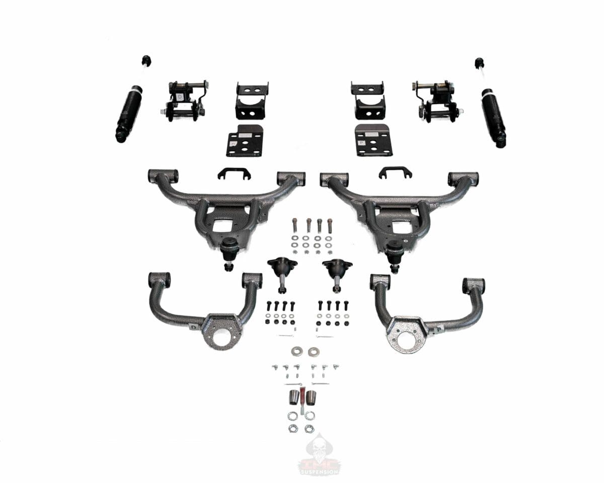 IHC Suspension - 2021-PRESENT F-150 2WD EXTENDED/CREW CAB 3/5 LOWERING KIT (NON VDS) - IHC-F1010-CK