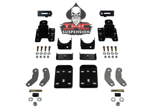 IHC Suspension - 2007-2018 GM1500 DENALI 5" EXTENDED/CREW CAB REAR LOWERING KIT - IHC-DENALI-GM0718RK-5CC