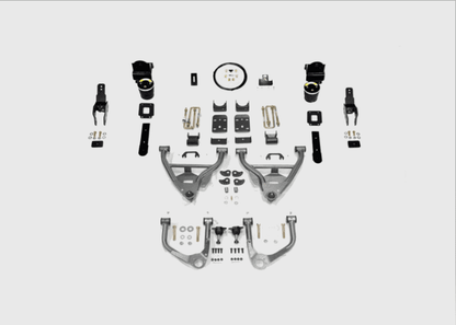 IHC Suspension - 2019-PRESENT GM1500 DENALI 3/5 LOWERING KIT W/ HELPER BAGS - IHC-DENALI-GM1922CK-35