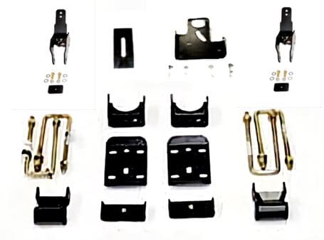 IHC Suspension - 2019-PRESENT GM1500 DENALI 5" REAR LOWERING KIT - IHC-DENALI-GM1922RK-5