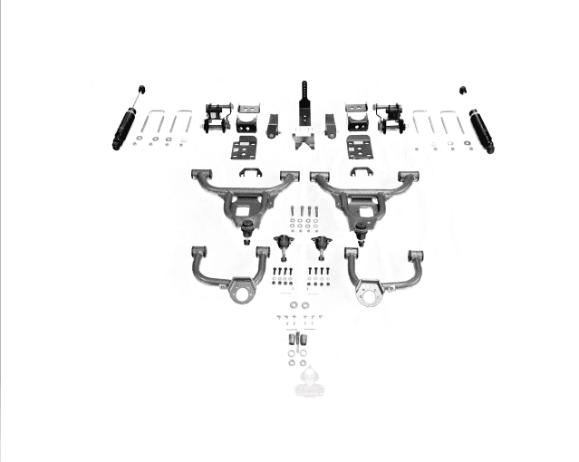 IHC Suspension - 2021-PRESENT F-150 4WD EXTENDED/CREW CAB 3/5 LOWERING KIT (VDS & CCD) - IHC-F1011-CK-CCD