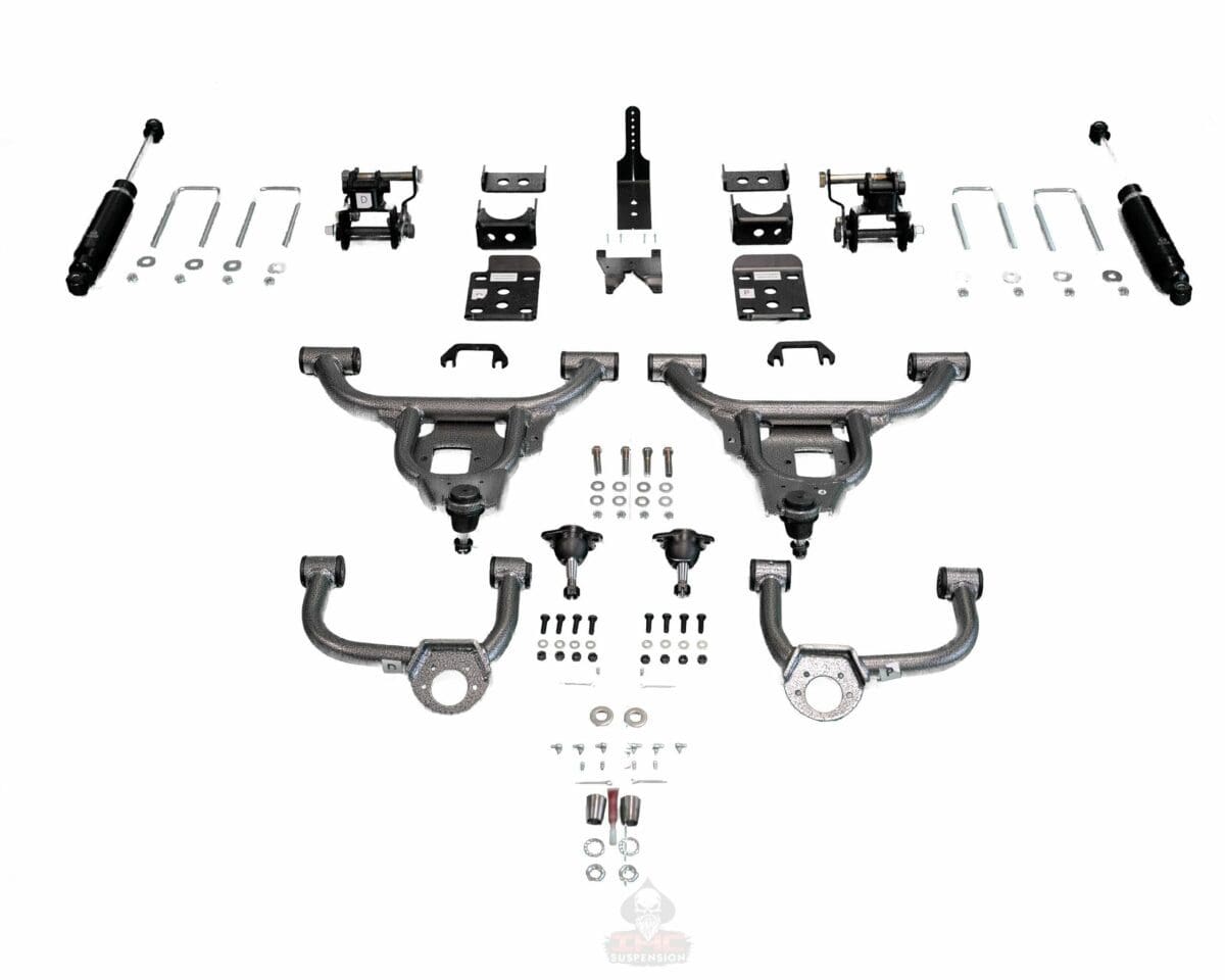 IHC Suspension - 2021-PRESENT F-150 4WD EXTENDED/CREW CAB 3/5 LOWERING KIT (VDS) - IHC-F1011-CK-VDS