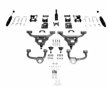 IHC Suspension - 2021-PRESENT F-150 4WD EXTENDED/CREW CAB 3/5 LOWERING KIT (VDS) - IHC-F1011-CK-VDS
