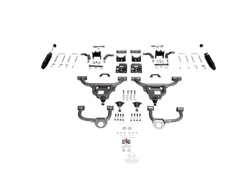 IHC Suspension - 2021-PRESENT F-150 4WD EXTENDED/CREW CAB 3/5 LOWERING KIT (NON VDS) - IHC-F1011-CK