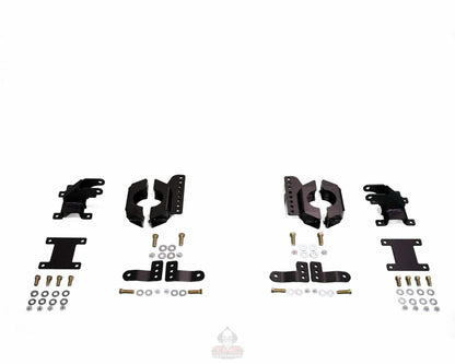 IHC Suspension - 2015-PRESENT F-150 2WD/4WD FITS ALL CABS PERFORMANCE SHOCK RELOCATION KIT - IHC-F1522-PSRK